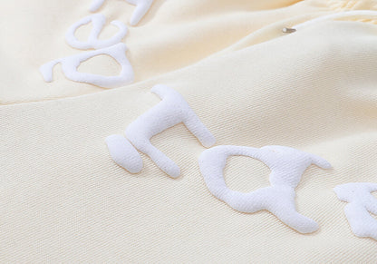 Sp5der Logo Foam Printing Pant-Apricot #8310