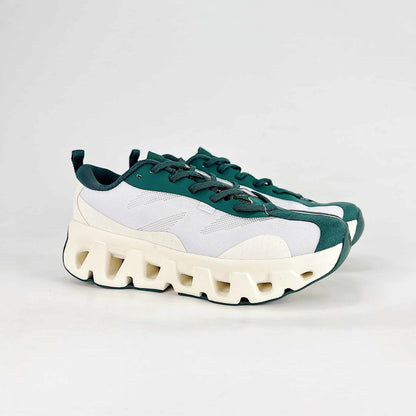 On Cloudswift K-Tech – White & Forest Green Unisex Lightweight Comfortable Durable Lifestyle Sneakers